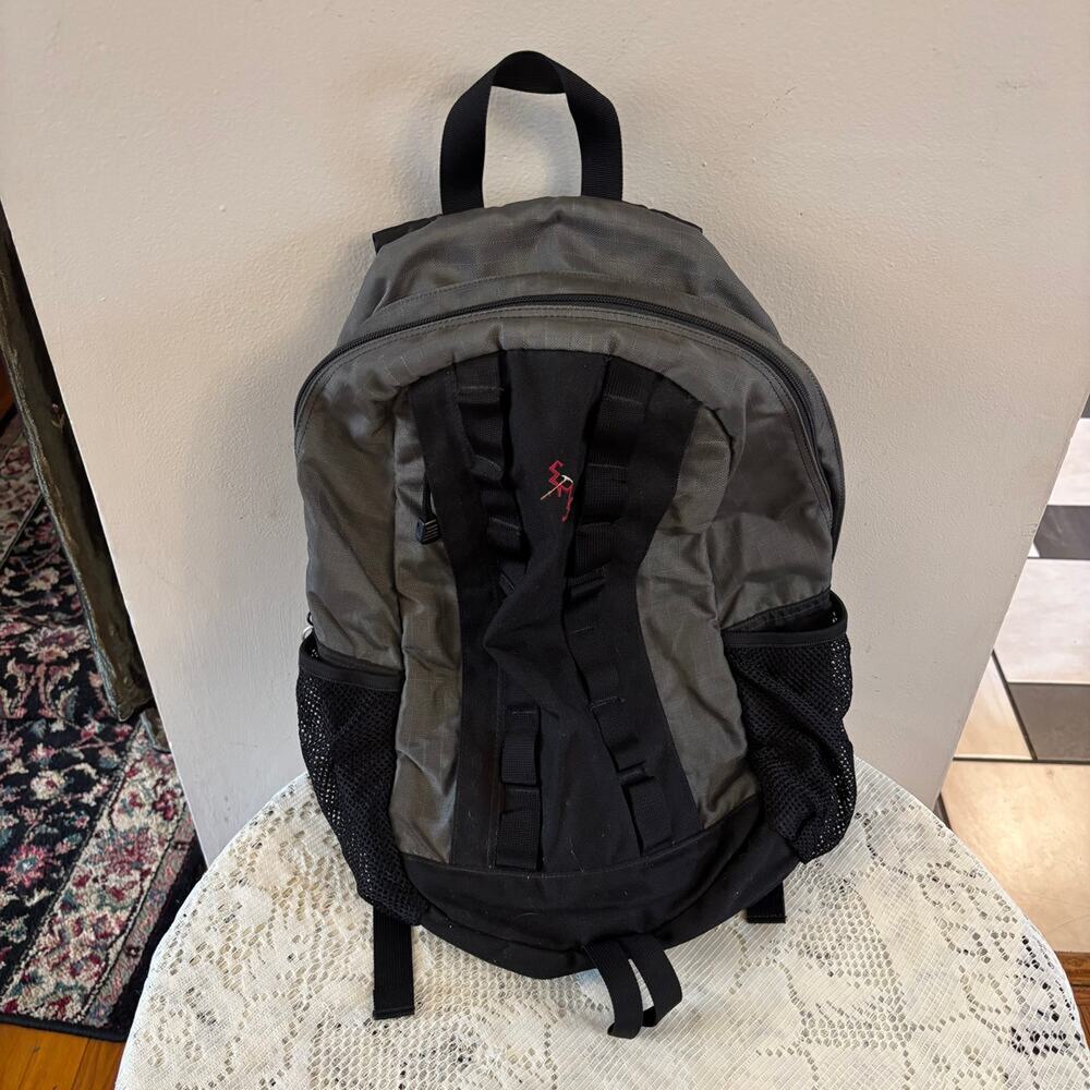 Eastern Mountain Sports Gray & Black Daypack Backpack